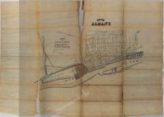 Survey of lands under water for Albany Iron Manufacturing Co.