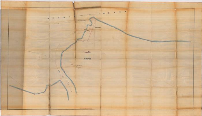 Survey of lands under water for Alfred M. Wiles &amp; William H. Wiles