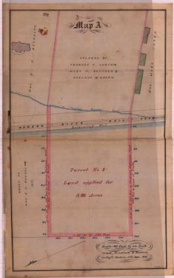 Survey of lands under water for Frances F. Ludlow, et al