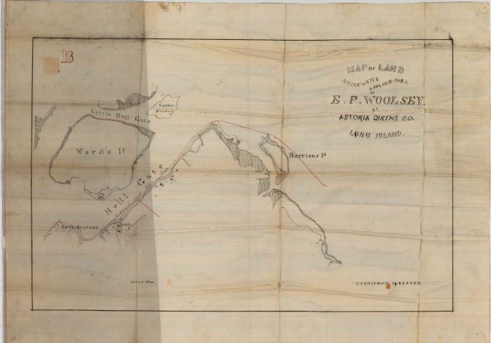 Survey of lands under water for Emily P. Woolsey