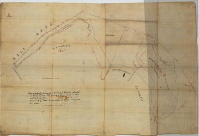 Survey of lands under water for Edward J. Woolsey