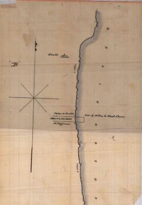 Survey of lands under water for Amelia G. Ullman