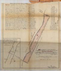 Survey of lands under water for Clifford Coddington