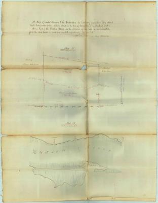 Survey of lands under water for Washington Ice Company