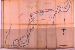 Survey of lands under water for Thompson J.S. Flint