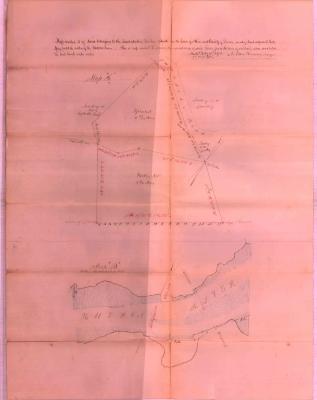 Survey of lands under water for Knickerbocker Ice Company