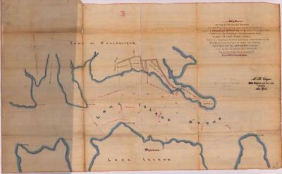 Survey of lands under water for Frederick C. Havemeyer