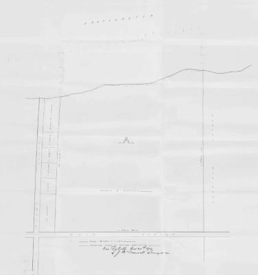 Survey of lands under water for Duryea, Samuel Bowne