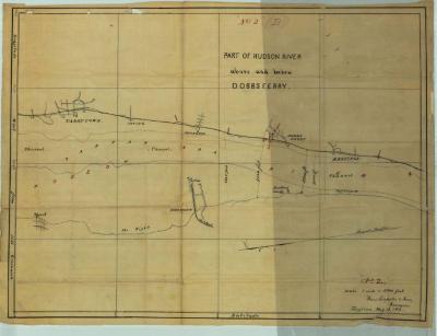 Survey of lands under water for Peter M. Biegen