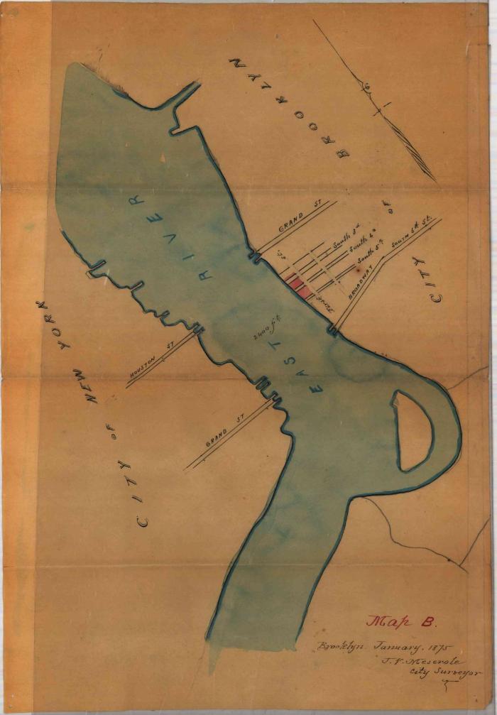 Survey of lands under water for Havemeyer, Frederick C., etal