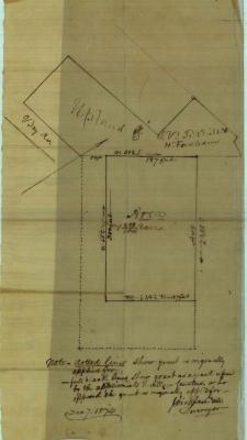 Survey of lands under water for Henry Fordham &amp; Schuyler B. Tuthill