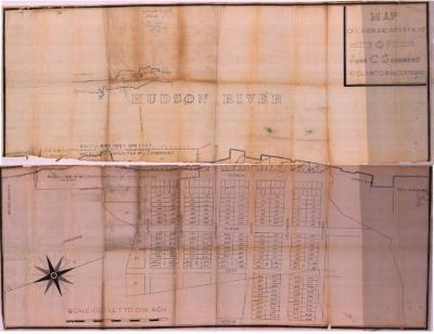 Survey of lands under water for Smedburg, John G.