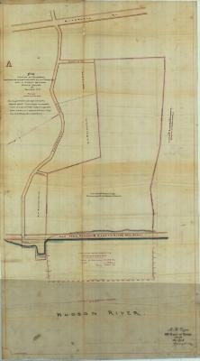 Survey of lands under water for Forrest Estate