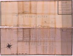 Survey of lands under water for Smedburg, John G.