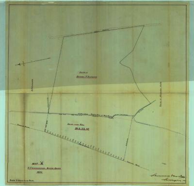 Survey of lands under water for Livingston, Norman T.