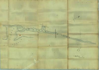 Survey of lands under water for Smith, George W.