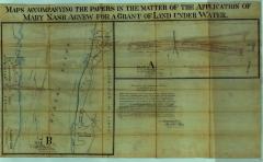 Survey of lands under water for Agnew, Mary Nash