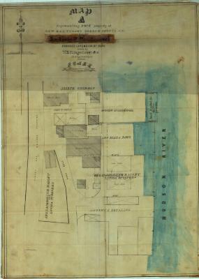 Survey of lands under water for Vanderpoel, Andrew J.