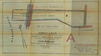 Survey of lands under water for Radcliffe, Alida G. et al