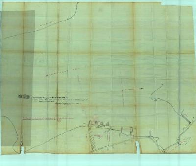 Survey of lands under water for Sharpe, William W.