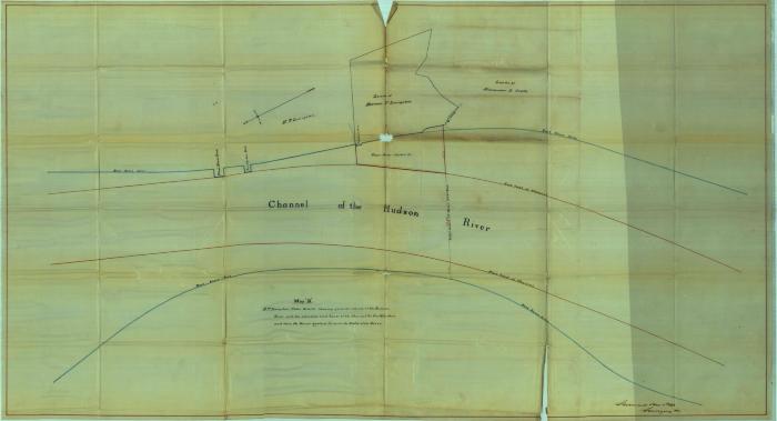 Survey of lands under water for Livingston, Norman T.