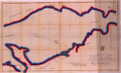 Survey of lands under water for Farrington, Harvey P.