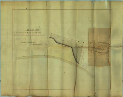 Survey of lands under water for George W. &amp; Amelia Nickerson &amp; Andrew M. Lowe