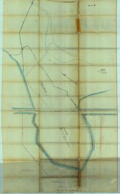 Survey of lands under water for De Graaf, Henry P.