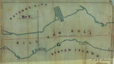 Survey of lands under water for Campbell, Virginia W.