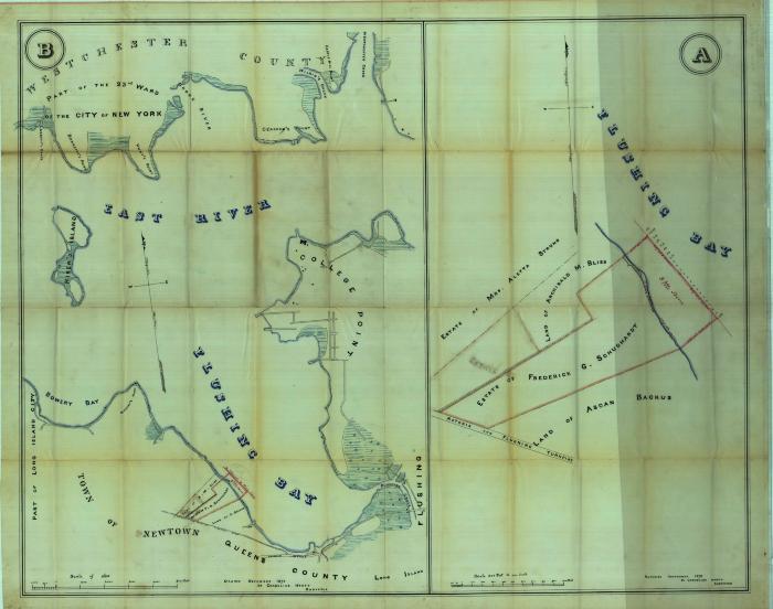 Survey of lands under water for Mary Ann Suchardt et al
