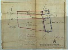 Survey of lands under water for Waterbury, Lawrence