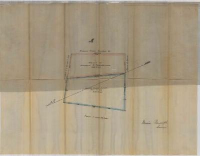 Survey of lands under water for Schmerhorn, Nicholas A.