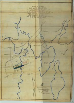 Survey of lands under water for John M. Furman(heirs)