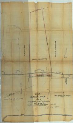 Survey of lands under water for Delano, Franklin H.