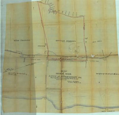 Survey of lands under water for Merritt, Douglas