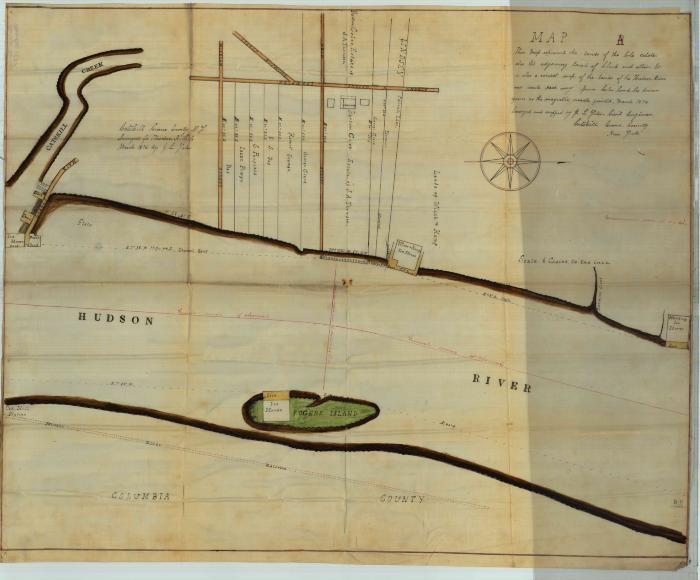 Survey of lands under water for Maria Cole et al