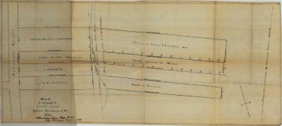 Survey of lands under water for Clark, Jane