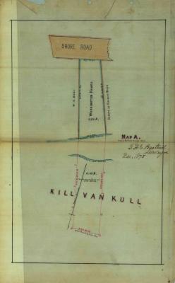 Survey of lands under water for Hawes, Washington