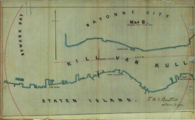 Survey of lands under water for Hawes, Washington