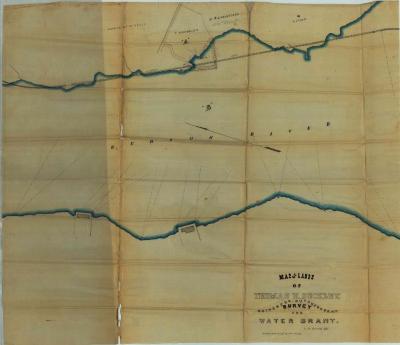 Survey of lands under water for Suckley, Thomas H.