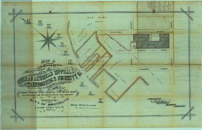 Survey of lands under water for German American Mutual Warehousing and Security Co.