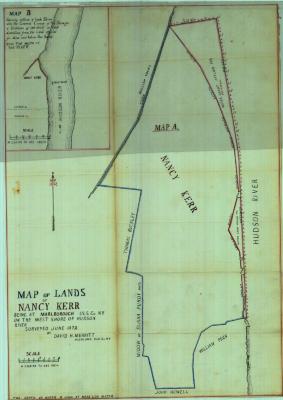 Survey of lands under water for Kerr, Charles &amp; Nancy