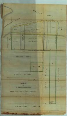 Survey of lands under water for McGraw, John