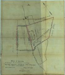 Survey of lands under water for Aldridge, Thomas