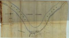 Survey of lands under water for Simson, John