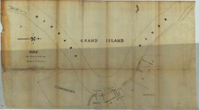 Survey of lands under water for John Simson &amp; Benjamin F. Felton