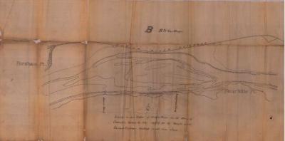 Survey of lands under water for Joseph &amp; Samuel Stephens