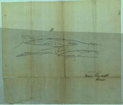 Survey of lands under water for English, Richard