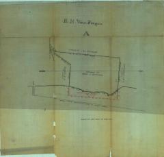 Survey of lands under water for Burchell, Mary J.