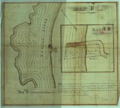 Survey of lands under water for George E. Lasher &amp; William H. Winans